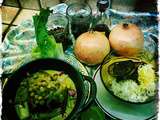 Pav bhaji masala aux bahmyas et citron vert