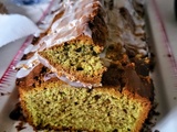 Cake au matcha, amandes et citron
