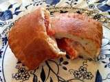 I panzerotti (ravioli frits mozza et tomate) di Luini