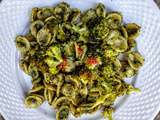 Orecchiette pesto et broccoli