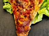 Tarte à la tomate, oignons, moutarde et Sonntagsleere