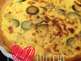 Quiche aux courgettes