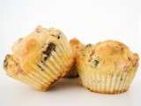 Muffins jambon, comté & champignons