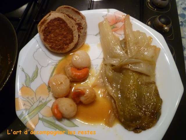 Recettes de Noix de Saint-Jacques et Endives