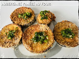 Aubergines panées au four croustillantes, légères (sans œufs)