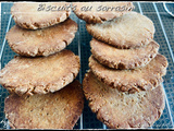 Biscuits au sarrasin (sans gluten)