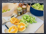 Confiture de melons Galia parfumée à l’orange et au gingembre