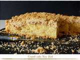 Crumb Cake comme à New York – Gâteau moelleux aux pommes et crumble