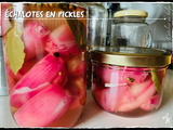 Échalotes en pickles au vinaigre