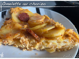 Omelette (tortilla) au chorizo et Sangria au cava