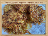 Plenze, galette de pommes de terre râpée : Recette traditionnelle polonaise avec sauce tarator