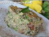 Taboulé au quinoa blanc