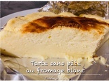 Tarte ou gâteau au fromage blanc