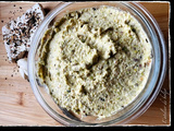 Tartinade, crème de pistaches à la feta