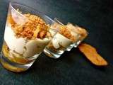 Verrine poire, foie gras, short bread pain d’épices