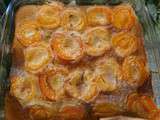 Clafoutis abricots aux saveurs noisettes