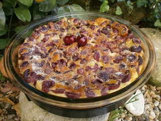 Clafoutis du limousin aux cerises