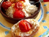 Crème de feta et tomates confites