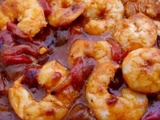 Crevettes façon aigre douce