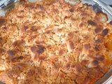 Crumble abricots-pommes