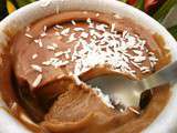 Gourmandise glacée marron-chocolat