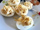 Oeufs mimosa au houmous