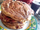 Pan cakes aux fruits rouges