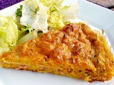 Rösti géant courgettes-carottes-cheddar
