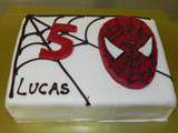 Gâteau Spider Man