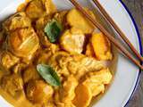 Curry Thaï jaune au filet de lieu