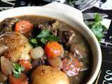 Joue de bœuf à la Guinness façon « Irish stew »