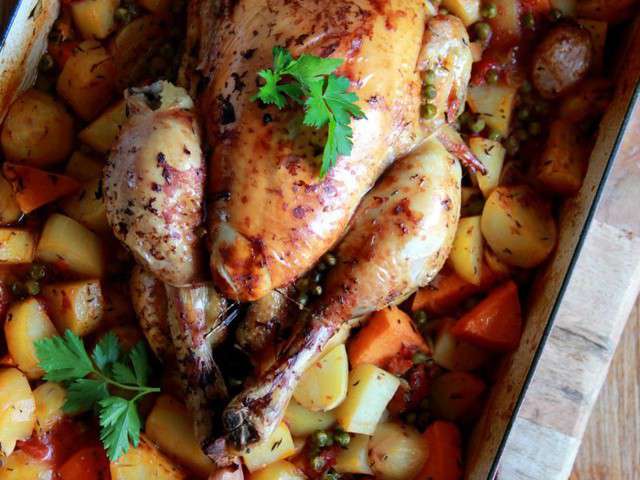 Recettes de Poulet rôti de L'atelier de Steph et Lolie