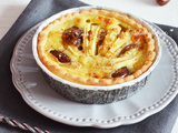 Tarte aux pommes et aux dattes