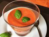 Soupe froide tomate pastèque