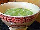 Facile de la soupe aux brocolis et au fromage ail et fines herbes type boursin