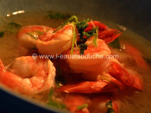 Recettes De Bouillon Et Crevettes