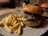 Burger Chutney Poire Et Gorgonzola