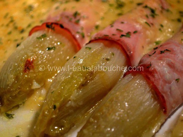 Recettes d'Endives au jambon