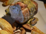 Filet Mignon & Shiitakes Sauce Beurre aux Herbes Country Patatoes