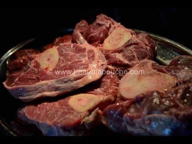 Recettes de Jarret de Boeuf de L'Eau à la Bouche