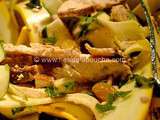 Salade de Courgettes au Poulet Fruits Secs & Graines