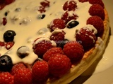 Tarte Framboises Et Myrtilles Crème De Mascarpone