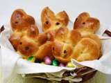Brioches lapins pour Pâques