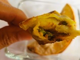 Dumplings samosas
