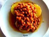 { Jacket potatoes with baked beans } ... Bines