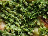 Pesto de fanes de fenouil