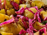 Salade de pommes de terre d'inspiration grecque