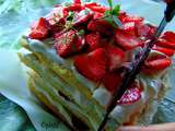 Short cake aux fraises