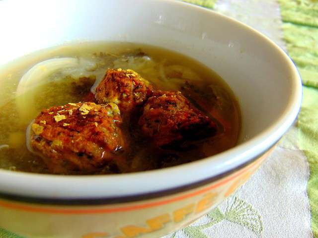 Recettes De Soupe Aux Boulettes De L'éphémère Quotidienneté Des Repas