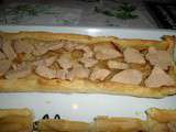 Petite tatin de pommes au foie gras